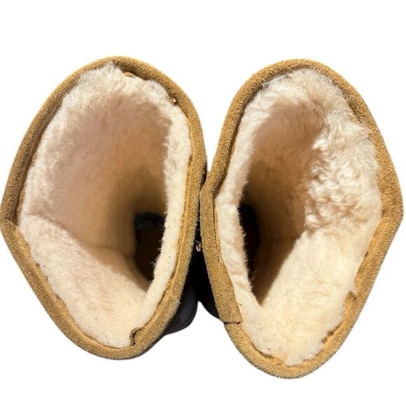 Bearpaw Elle Tall Suede leather sheepskin Boots Women’s size 9/EU 40 - Picture 6 of 10